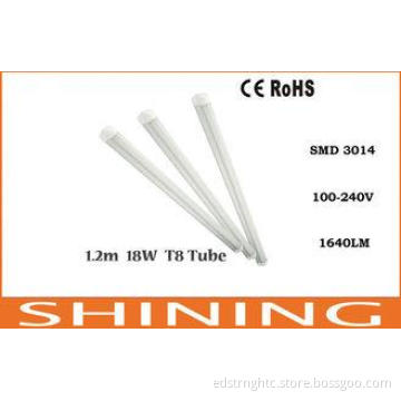 Home Lighting SMD 1200mm LED T8 Tube 18 Watt 3000K Warm Whi